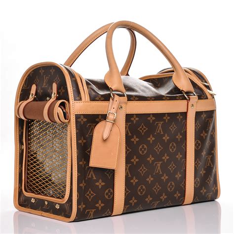 louis vuitton dog carry bag|louis vuitton dog collar large.